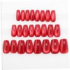 Valentine Press on Nails Square, True Red Cat Eye Press