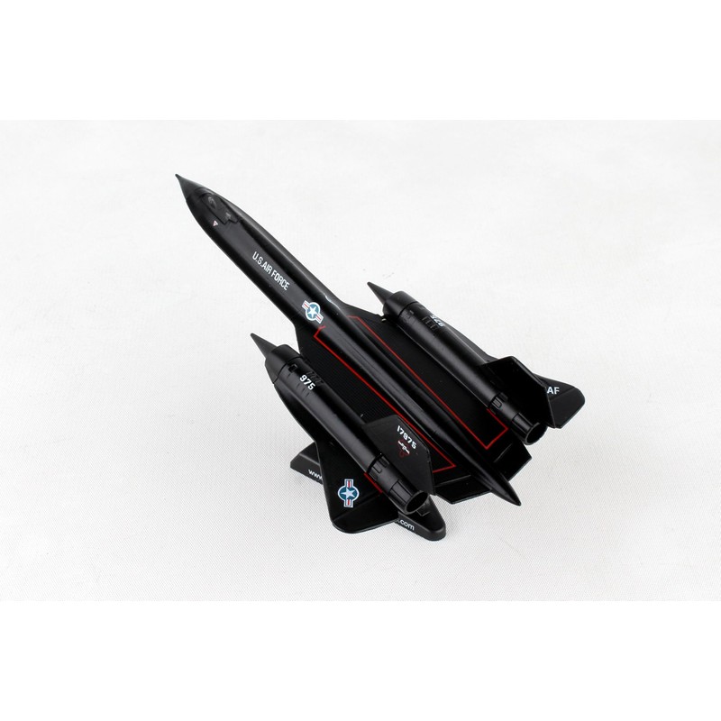 SR-71 Blackbird Die-Cast Metal Model – 1:200 Scale Strategic Reconnaissance