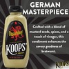 Koops' Dusseldorf Mustard – German-Style Bratwurst Mustard, Gluten-Free, Kosher, Made