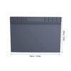 Watch Repair Pad, Non Slip Rubber Table Mat Watchmaker Maintenance
