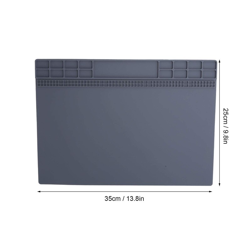 Watch Repair Pad, Non Slip Rubber Table Mat Watchmaker Maintenance