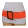 TrendyFashionJewelry Women Wide Neon Orange Belt Hip High Waist Gold