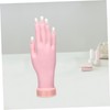 PACKOVE 1Pc Silicone Fake Hand Model for Manicure Training Flexible