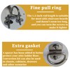 TAROTKIN Attic Ladder Door Pull Down Hook Cord Stair System
