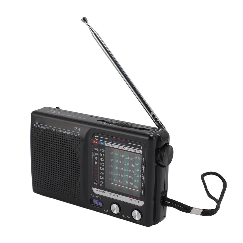Portable Multi Band Radio FM MW SW Multifunction Built in