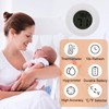 10 Pack Mini Hygrometer Thermometer - Digital Hygrometer Gauge LCD