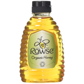 Rowse Organic Squeezable Honey 340 g (Pack of 2)