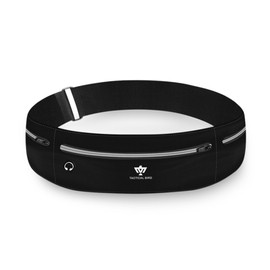 TACTICAL BIRD Fanny Pack Belt Bag for Women Men with 2-Zipper Pockets Gifts for Enjoy Sports Yoga Festival Workout Traveling Running Hands-Free Crossbody Wallets Waist Pack Phone Bag Fits All Phones