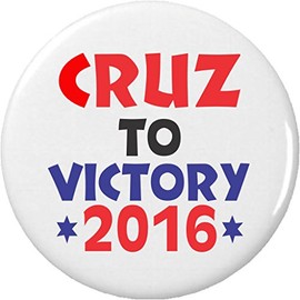 Cruz to Victory 2016 (Ted President Election Campaign Vote) 2.25" Keychain