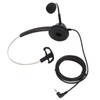 Business Headset 2.5mm Computer Headphones with Noise Canceling Mic, Inline
