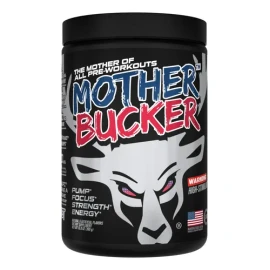 Suplemento En Polvo Bucked Up Pre Entreno Mother Bucker Aminocidoscafena Sabor Miami En Bote De 390g
