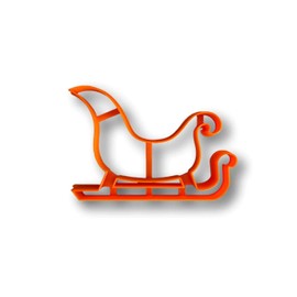 Christmas Santa Sleigh Cookie Cutter