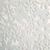 Macosa UMEN168BG Sink Insert Blue Flowers Plastic Sink Mat Sink