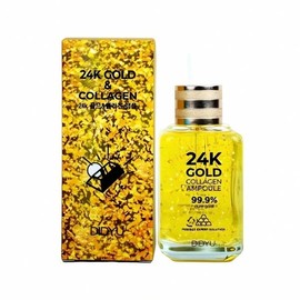 24K Gold Collagen Ampoule 60ml Golden Skin Moisture Essence Anti-Wrinkle Beauty Secret Cash on Delivery or Pay upon Order / 24K 골드 콜라겐 앰플 60ml 금빛 피부 수분 에센스 주름 양제 뷰티 시크릿 착불 또는 주문시 결제