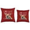 King Charles III Coronation Crowning Celebration 2023 Crown Throw Pillow