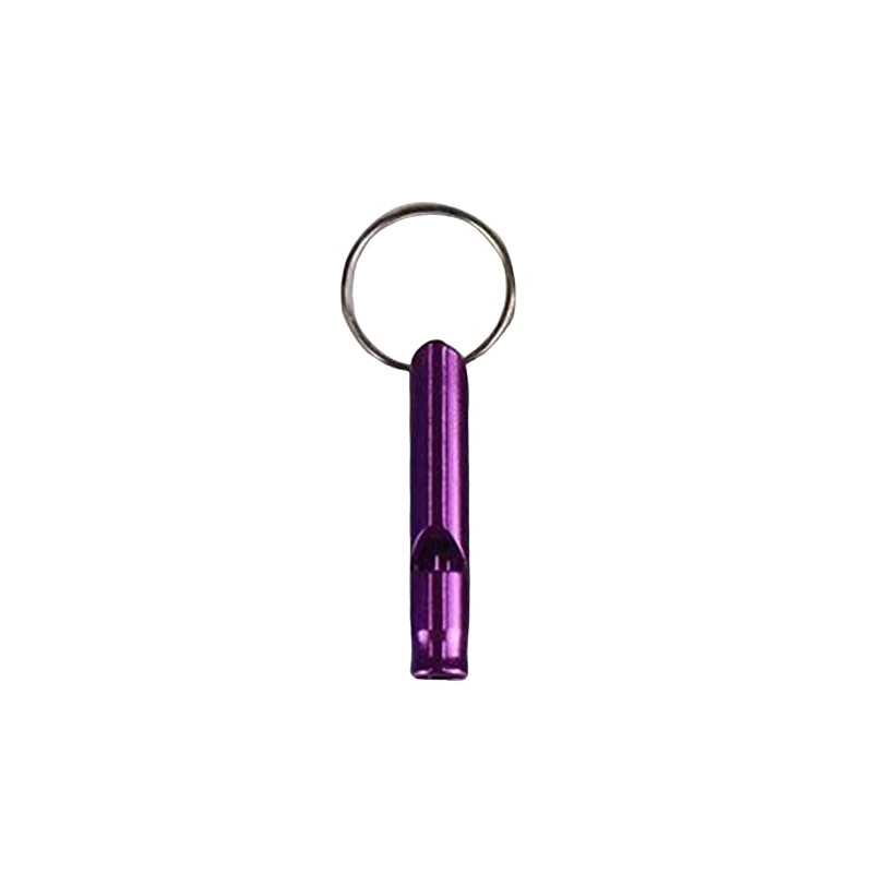 QUINTRA 5 Pieces Small Aluminium Whistle Wilderness Activities Fire Pipe
