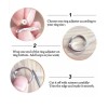 Unbranded 20Pcs Ring Size Adjuster Invisible Clear Ring Sizer Jewelry