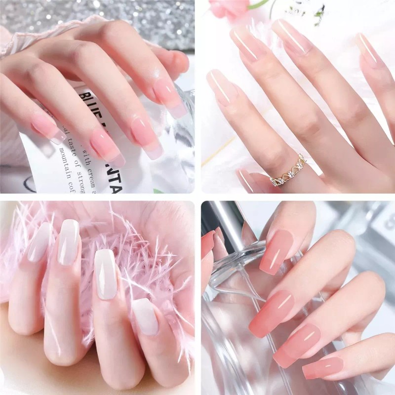 CJLXWCHHHH Kit Para Uñas Acrilicas Polygel Uñas Extensión Decoracion