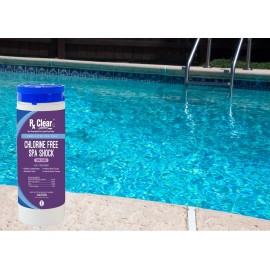 Rx Clear 39% Potassium Monopersulfate Free 4-in-1 Spa Shock Chemical - 2 lbs