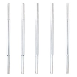 Gosknor 5 Teilige Golfschläger Schaftverlängerungen, Putterlänge Verlängerungsset aus Aluminiumlegierung Werkzeug zur Putter Längeneinstellung für Eisen und Hölzer Ersatzteile für Golfschläger