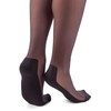 LORES Pop Socks Ladies Knee-highs Breathable with Massage Sole Pressure-Free