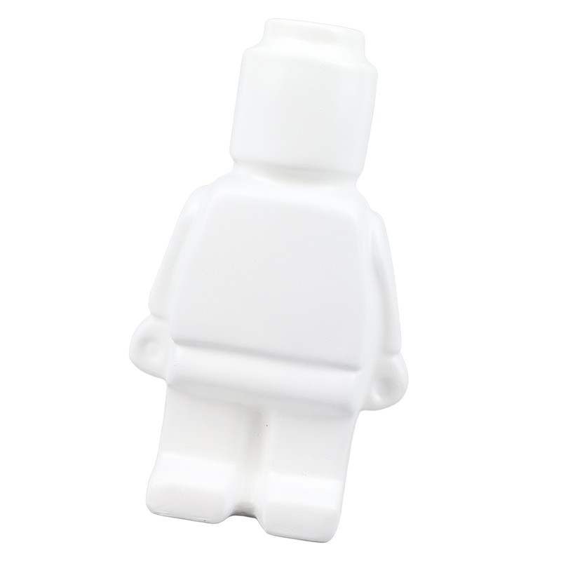 Little Robot Flower Vase Entryway Ornament Resin Flower Vase Decoration