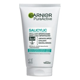 Gel Limpiador Facial 3 En 1 Garnier Pure Active - 150ml