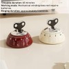 Retro Kitchen Timer 60 Min, Wind Up Magnetic Mechanical Egg