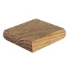 Blueprint Joinery Cambridge Oak Flat Newel Cap 110x110x27mm, Full Stair Newel Post Flat Cap 90mm, Recessed to Suit a 90mm x 90mm Newel (Full)