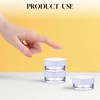 Gaahkai 48PCS 5ml/0.17oz Lip Gloss Containers Empty with Pressure Sensitive