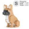 JEKCA French Bulldog Mini 01S | Mini Dog Plastic Building