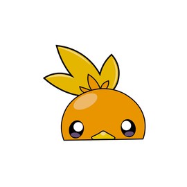 Magic Animals Monsters Evolutions Anime Decal Stickers for Cars Laptop Skateboard Wall Decor UV Resistant 5 in X 5.5 in (Yellow Bird)