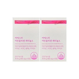 에스더포뮬러 여에스더 어린콜라겐 레티놀A 820mg x 42정 x 2박스 /Hb Esther Formula Ye Esther Young Collagen Retinol A 820mg x 42 Tablets x 2 Boxes /Hb