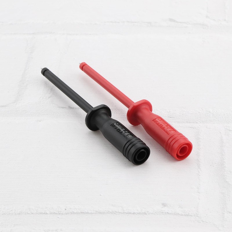 YINETTECH 4Pcs Safety Test Probe With 4mm Socket Connection Sharp