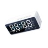Digital Alarm Clock with BT Speaker, Mirror LED Display Clock