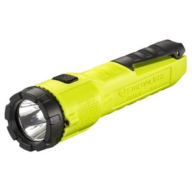 Streamlight 68750 Dualie 3AA 140-Lumen Intrinsically Safe Industrial Flashlight with Spot/Flood and 3 "AA" Alkaline Batteries, Yellow