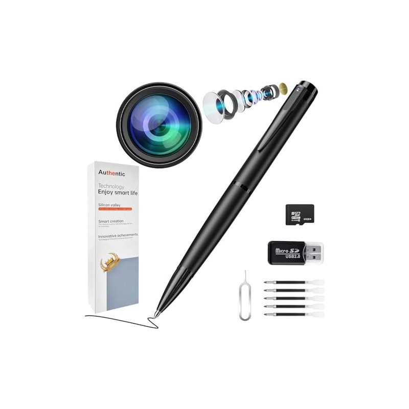 64GB Camera with 1080P Full HD Video | Nanny Cam