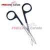 PRECISE CANADA Premium Iris Supercut Micro Scissors Straight 4.5" With