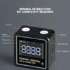 Pocket Digital Inclinometer Protractor Magnetic Angle Finder Measuring Tool for