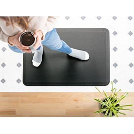 WeatherTech ComfortMat, 24 by 36 Inches Anti-Fatigue Comfort Mat, Stone Pattern, Black