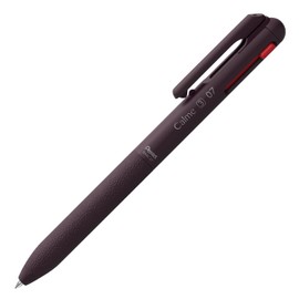 Pentel BXAC37L2 3 Color Ballpoint Pen, Limited Calme, 0.7 mm, Chestnut Purple