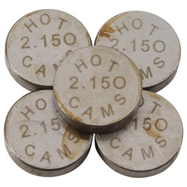 Hot Cams 5PK948215 5 Pack 9.48Mm X 2.15Mm Valve Shim Kits Compatible with/Replacement for Yamaha 5Pk948215