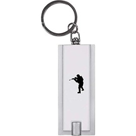 Azeeda 'Army Infantry' Keyring LED Torch (KT00015713)