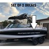 Super Air Nautique Boat Replacement DECALS - 70" (SET 2)