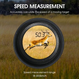 800M/1000M/1200M Golf Rangefinder 6X Magnification USB Charging Range Finder with Slope Distance Speed Meter for Outdoor Golfing Hunting Hiking Measurement