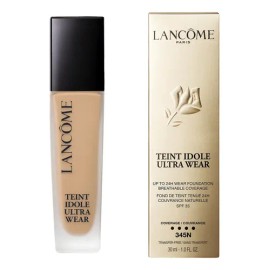 Lancôme Teint Idole Ultra Wear – Base de Maquillaje Mate, Cobertura Completa y Transpirable, Acabado Mate Natural, con Vitamina E, Ácido Hialurónico, 