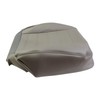 SecosAutoparts Driver Side Bottom Synthetic Leather Seat Cover Gray Compatible
