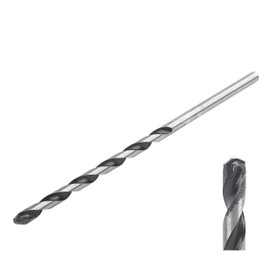JCB Multi Purpose Drill Bit 6 x 150 mm - Precision Ground Flutes, 135 Degree Tip Angle - Carbide Tip Construction - 3 Year Standard Warranty