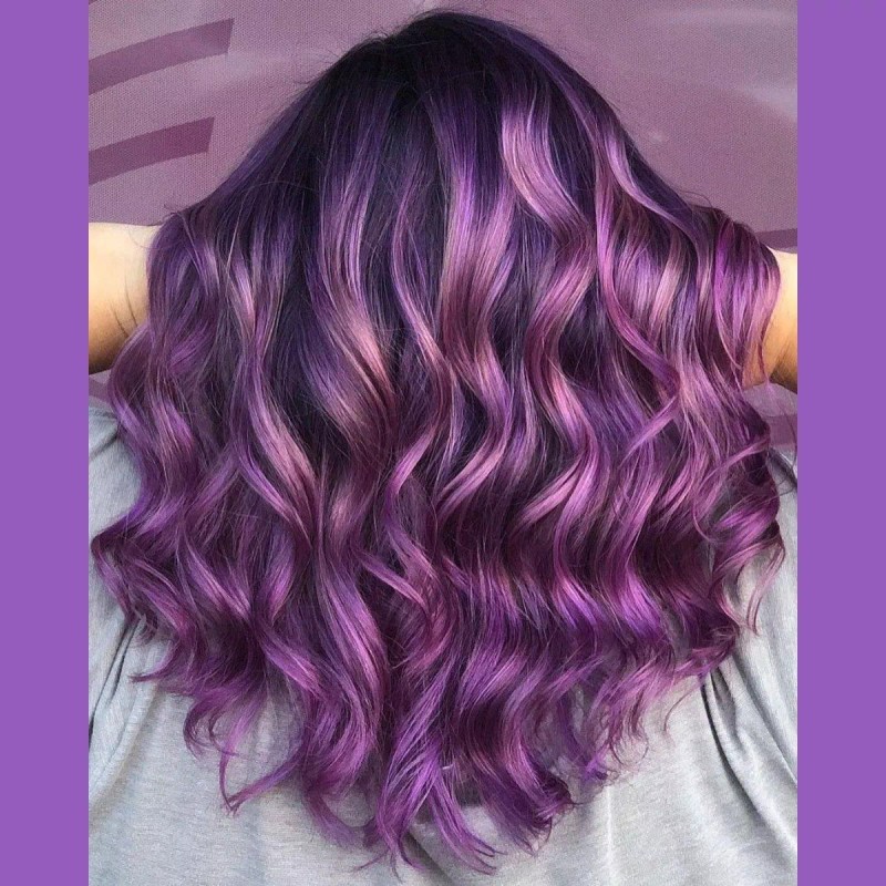 Nutrapel Color Tech Tinte Cabello Tono Fantasía Amatista Tubo 90g