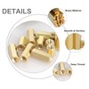 NACX M3 x 4mm Hex Brass Pillars Nuts, Straight Female